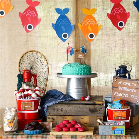 fishing birthday theme ideas